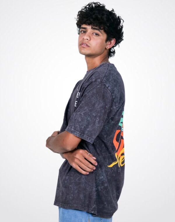Rocky Wash Never Say Never - Dark Grey - Image 5