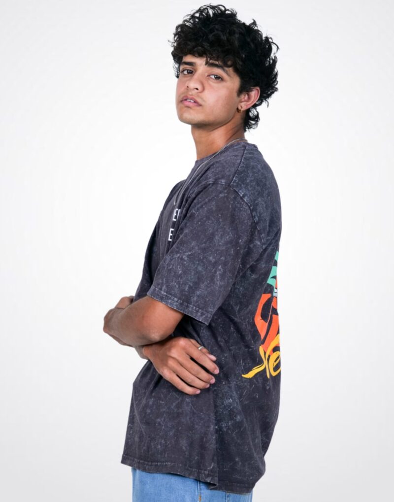 Rocky Wash Never Say Never - Dark Grey - Image 5