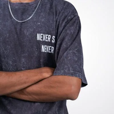 Rocky Wash Never Say Never - Dark Grey