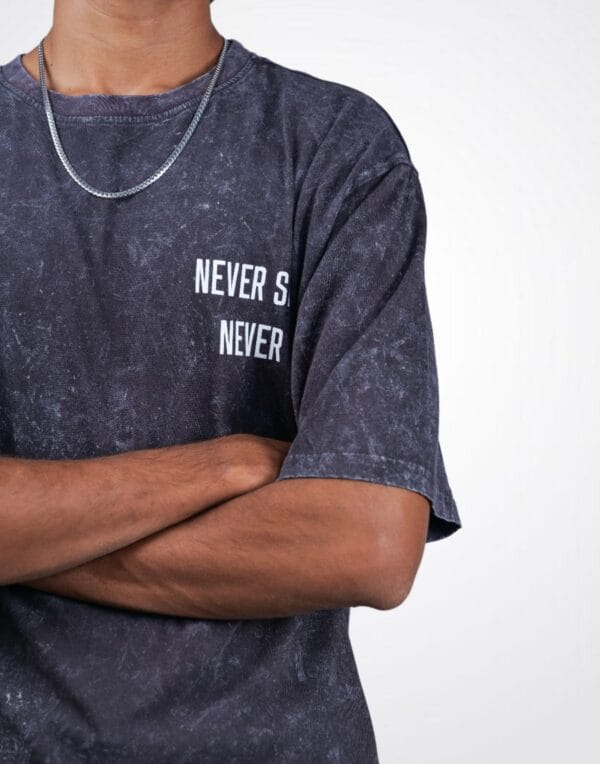 Rocky Wash Never Say Never - Dark Grey - Image 2