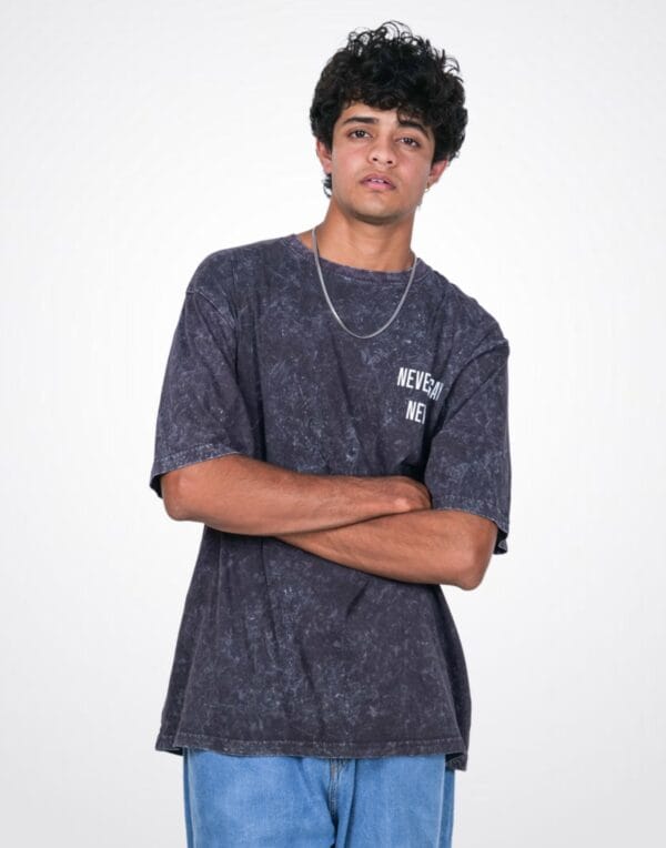 Rocky Wash Never Say Never - Dark Grey - Image 3