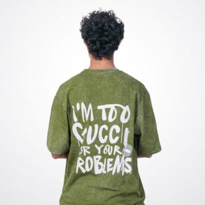 Rocky Wash Gucci Green
