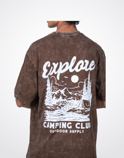 Rocky Wash Explore dark brown t-shirt for men – Lynx Fashion