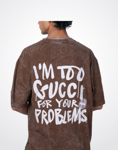 Rocky Wash Gucci dark brown shirt for men – Lynx Fashion