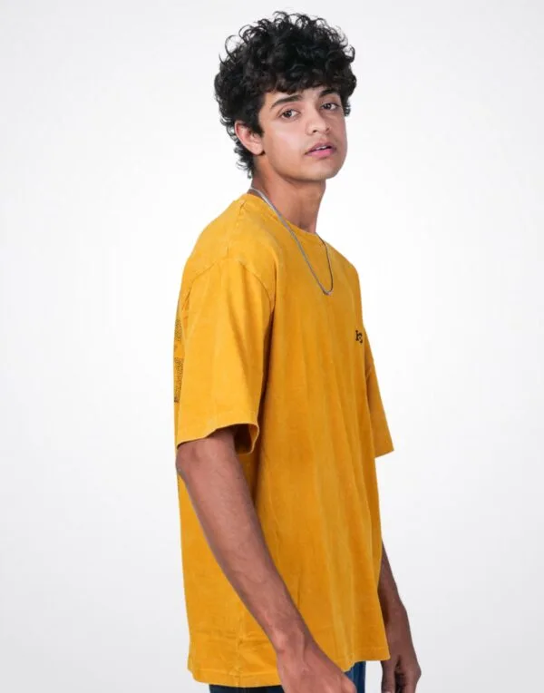 Rocky Wash Gucci Yellow T-Shirt - Image 5