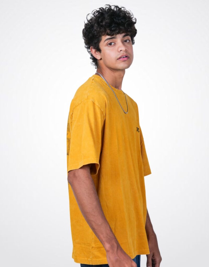 Rocky Wash Gucci Yellow T-Shirt - Image 5