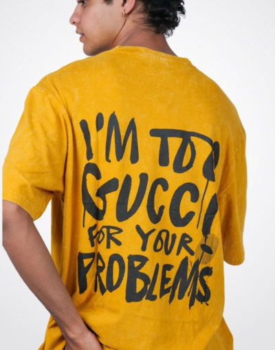 Rocky Wash Gucci Yellow