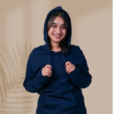 Solid Navy Hoodie