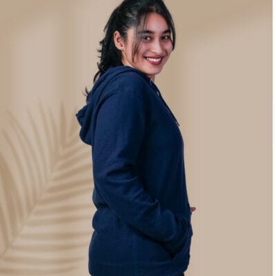 Solid Navy Hoodie