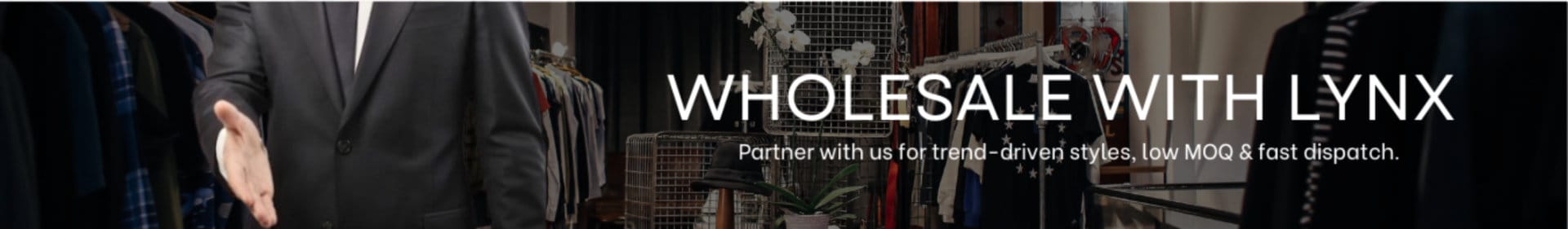 Wholesale clothing supplier