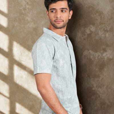 Texture Grey Shirt
