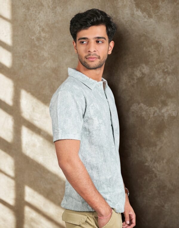 Texture Grey Shirt