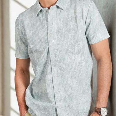 Texture Grey Shirt