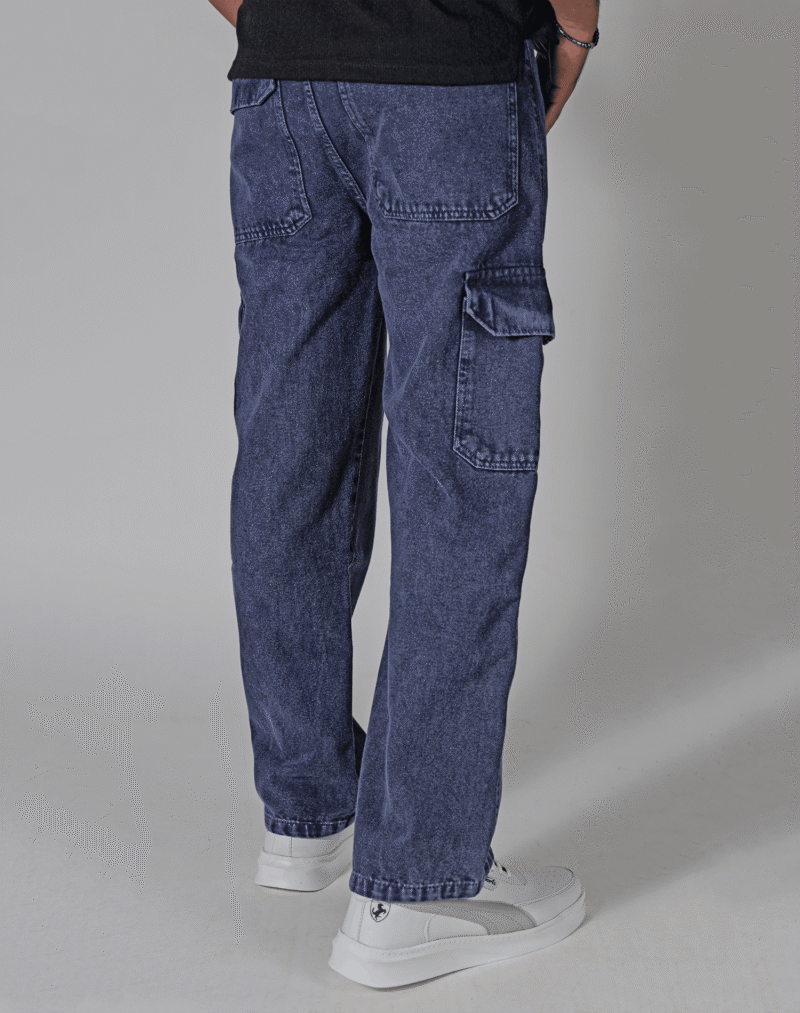 Baggy With Pocket Blue - Image 5