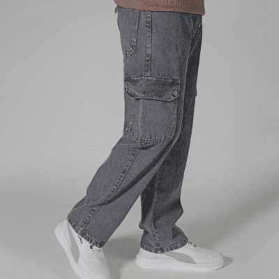 Baggy With Pocket Medium Grey