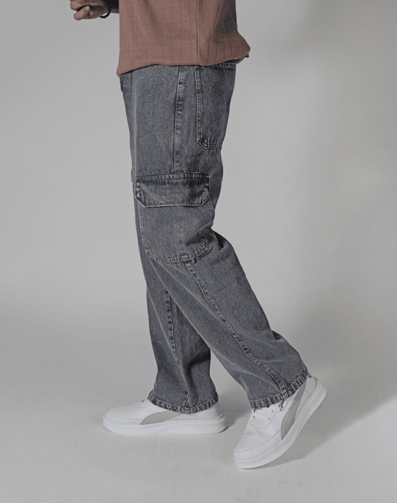 Baggy With Pocket Medium Grey - Image 6