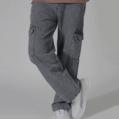 Baggy With Pocket Medium Grey