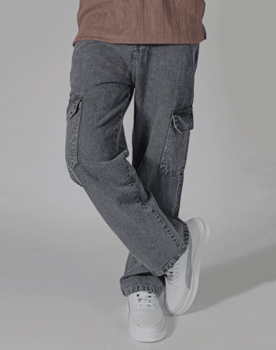 Baggy With Pocket Medium Grey