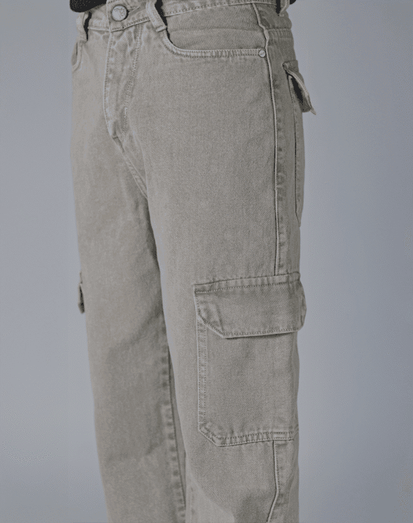 Baggy With Pocket Dark Fawn - Image 2