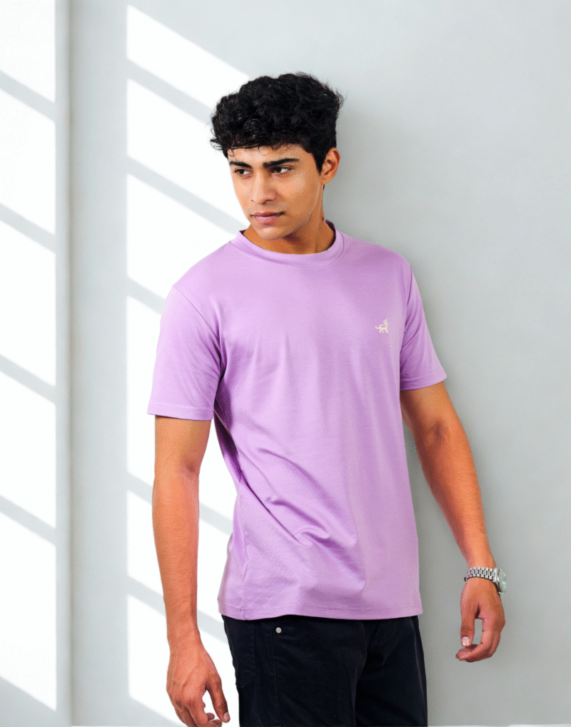 Violet Tencil Round Neck