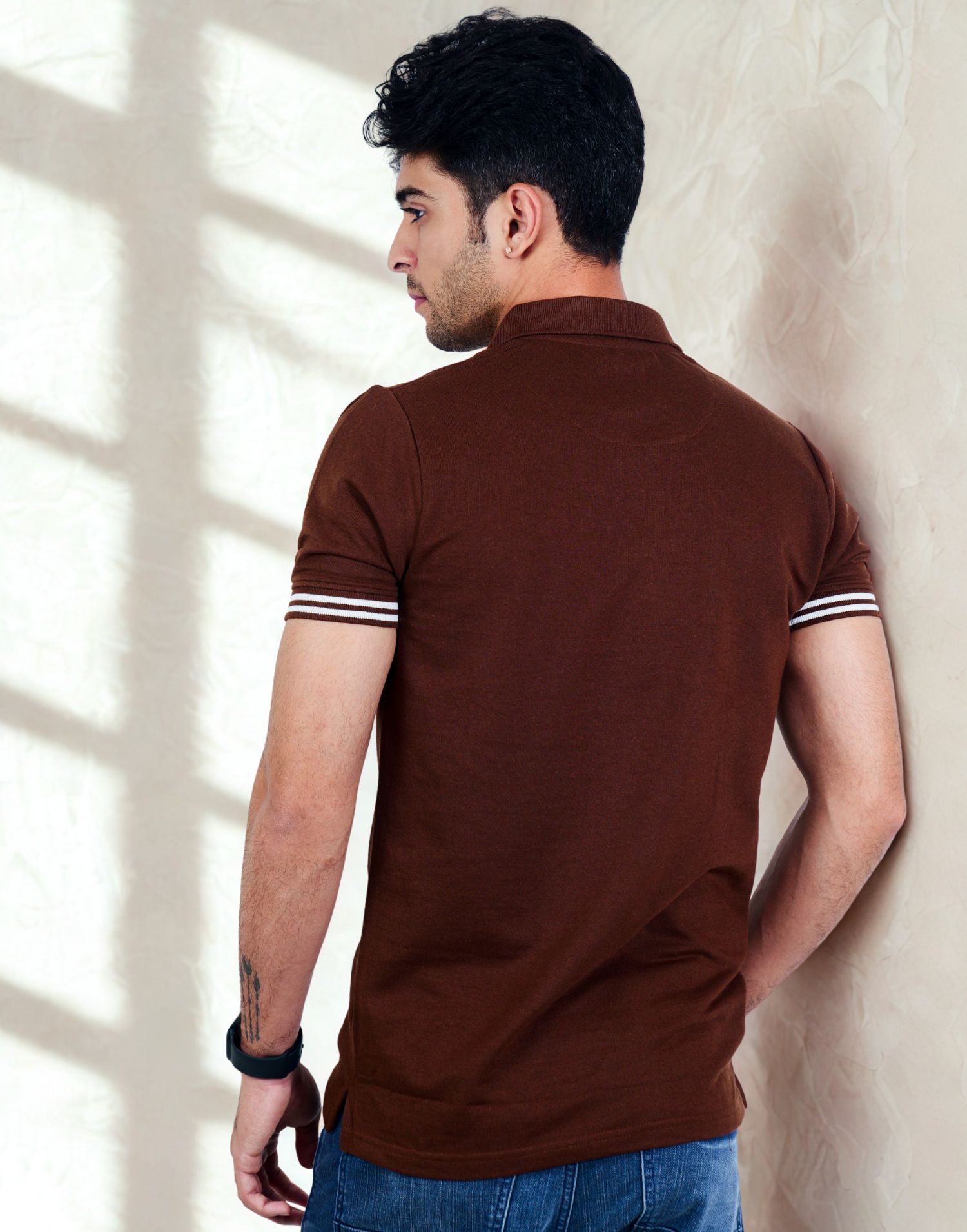 Chocolate Brown Polo - Image 3