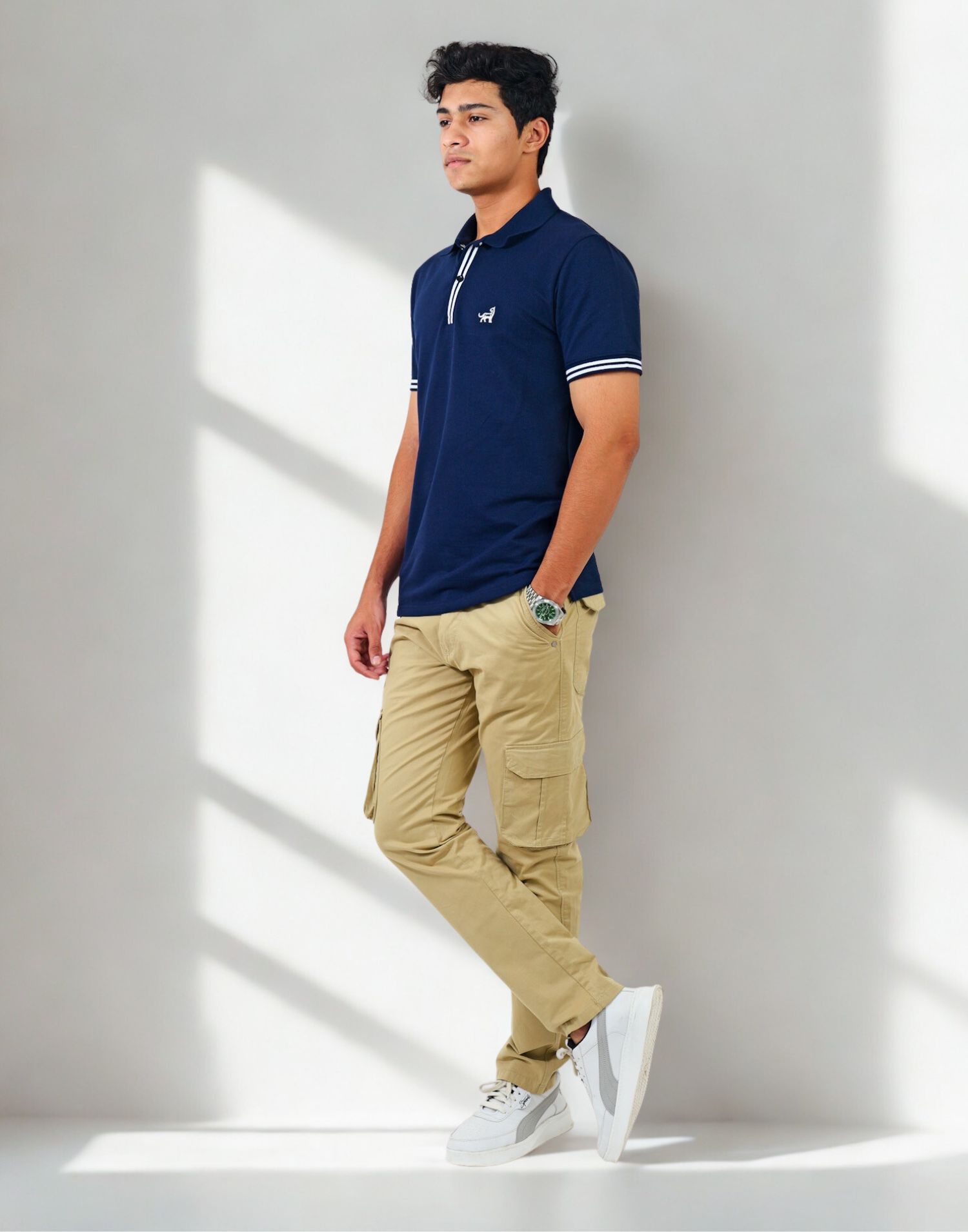 Navy Polo - Image 5