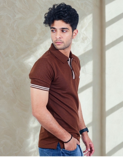 Chocolate Brown Polo