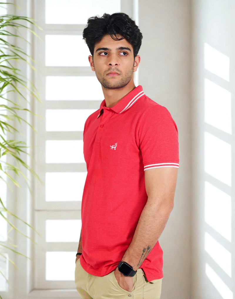 Classic Red Polo T-Shirt