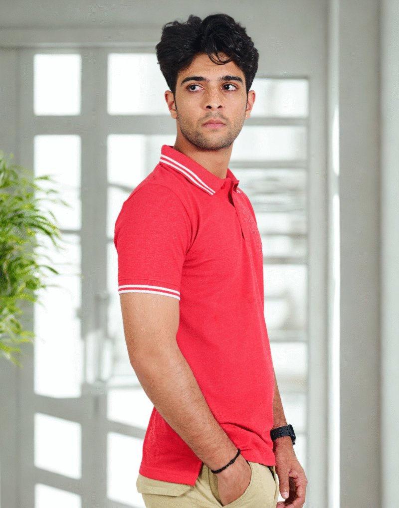 Classic Red Polo T-Shirt