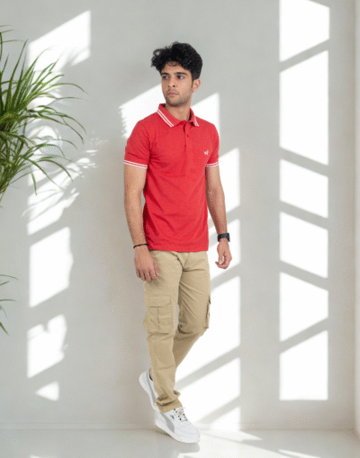 Classic Red Polo T-Shirt