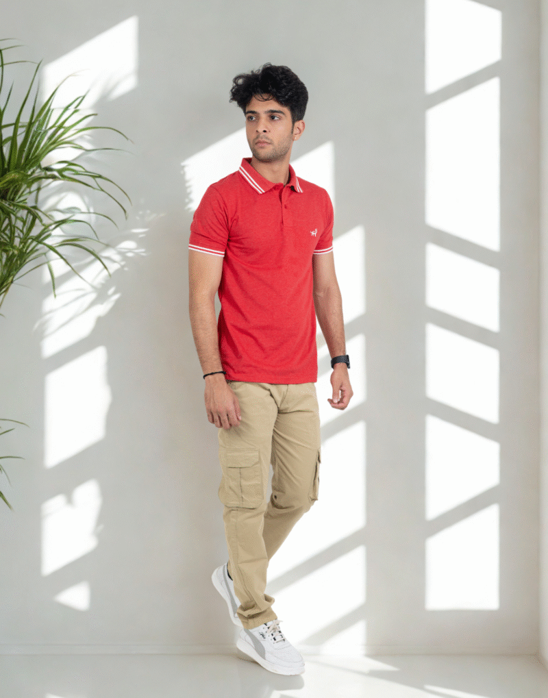 Classic Red Polo T-Shirt