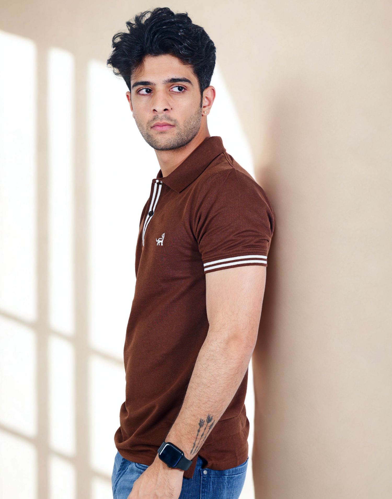 Chocolate Brown Polo - Image 2