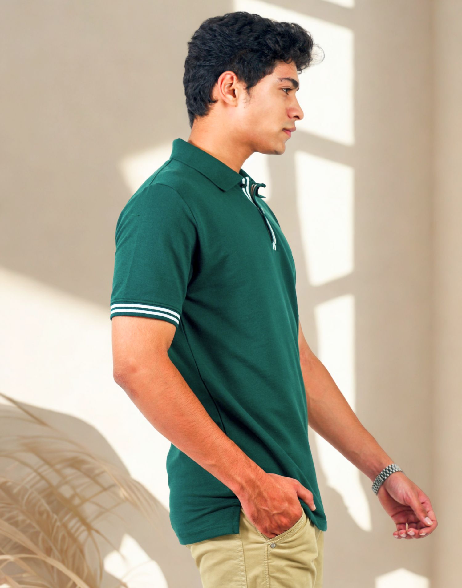 Forest Green Polo - Image 3