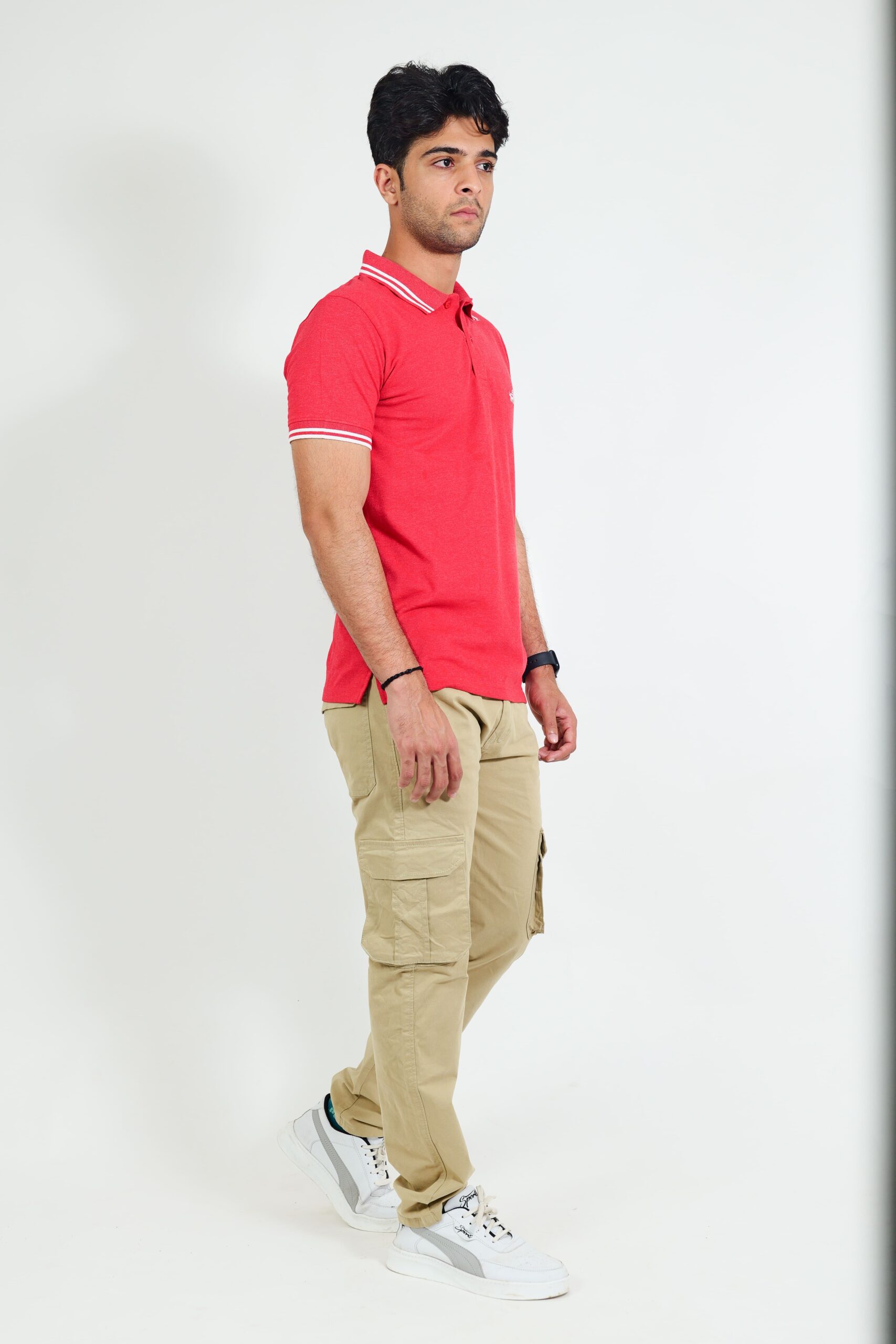 Classic Red Polo T-Shirt - Image 5