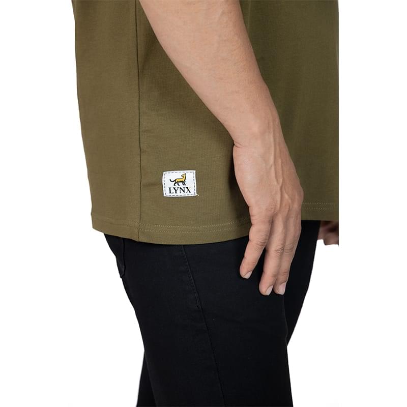 Crew Neck Olive Branch T-shirt - Image 4